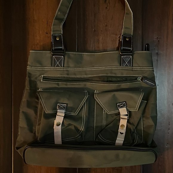 TJ Maxx Bags Army Green Tote Bag From Tj Maxx Poshmark